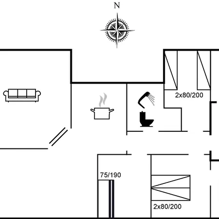 Prázdninový dům Alruna - 150m From The Sea By Interhome Løkken